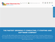 Tablet Screenshot of intersourcesinc.com
